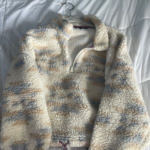 Pacsun Medium Sherpa Half Zip